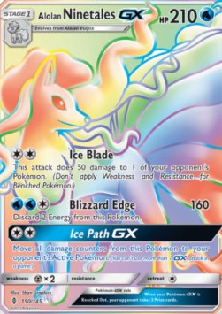 Alolan Ninetales GX  (GRI 150)