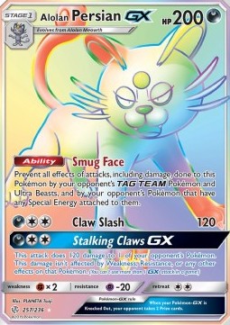 Alolan Persian GX  (CEC 257)