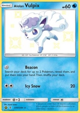 Alolan Vulpix  (HIF SV8)