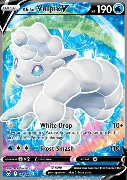 Alolan Vulpix V  (SIT 173)