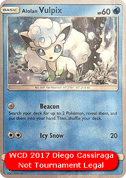Alolan Vulpix  (WCD17 GRI 21)