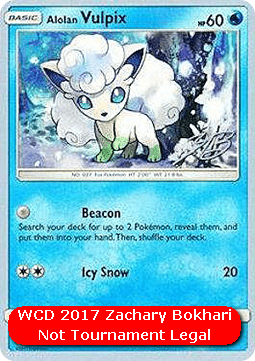 Alolan Vulpix  (WCD17 GRI 21)