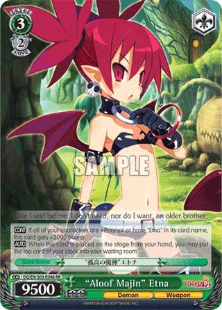"Aloof Majin" Etna (V.1 - Double Rare)