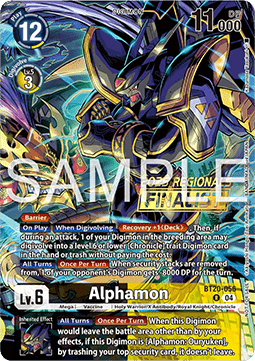Alphamon (BT20-056) (V.2)