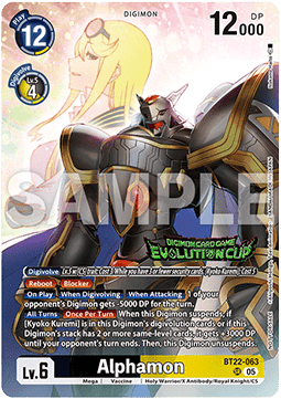 Alphamon (BT22-063)