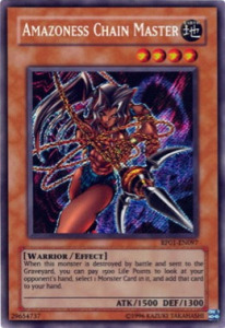 Amazoness Chain Master (V.1 - Secret Rare)