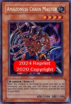 Amazoness Chain Master (V.2 - Secret Rare)