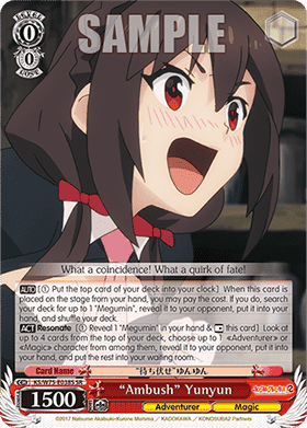 "Ambush" Yunyun (V.2 - Super Rare)