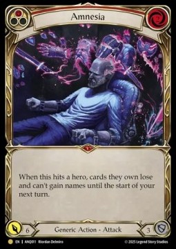 Amnesia (Cold Foil)