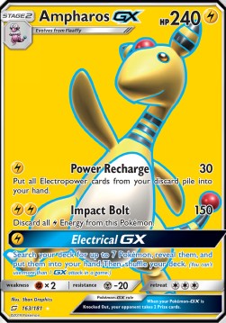 Ampharos GX  (TEU 163)
