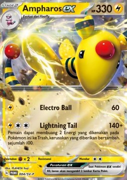 Ampharos ex  (SV-P/ID 004)
