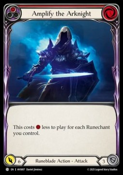 Amplify the Arknight (Red) (Regular)