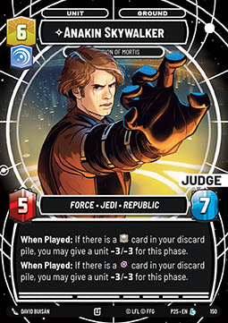 Anakin Skywalker, Champion of Mortis (V.5)