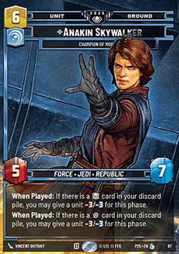 Anakin Skywalker, Champion of Mortis