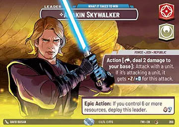Anakin Skywalker, What it Takes to Win (V.2)