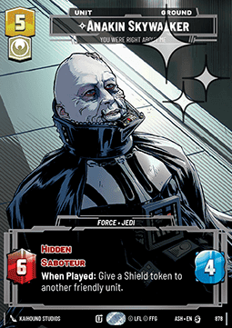 Anakin Skywalker, You Were Right About Me (V.4)