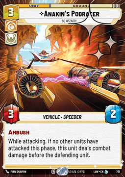 Anakin's Podracer, So Wizard! (V.2)