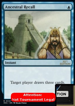 Ancestral Recall (V.1)