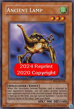 Ancient Lamp (V.2 - Secret Rare)