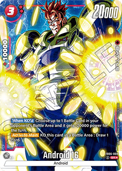 Android 16 (FB06-009) [Fusion World] (V.2 - Alternate Art)