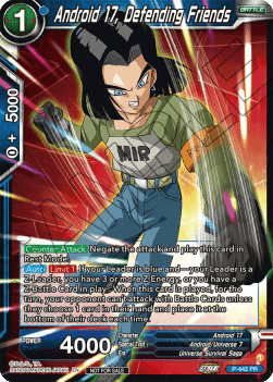 Android 17, Defending Friends (V.1 - Promo)