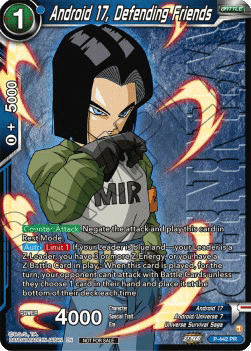 Android 17, Defending Friends (V.2 - Promo)