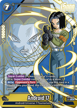 Android 17 (FB09-029) [Fusion World] (V.2 - Alternate Art)