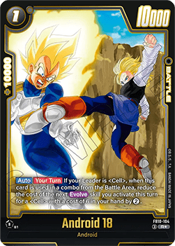 Android 18 (FB10-104) [Fusion World] (V.2 - Alternate Art)