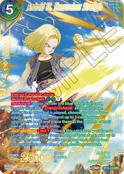 Android 18, Measureless Strength (V.2 - Special Rare)