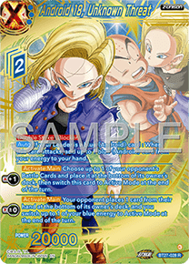 Android 18, Unknown Threat (V.2 - Alternate Art)