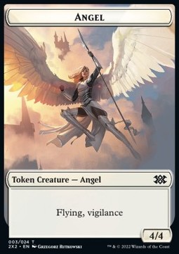 Angel Token (W 4/4 Vigilance) // Bear Token (G 4/4)
