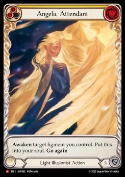Angelic Attendant (Extended Art Cold Foil)