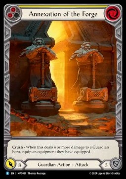 Annexation of the Forge (Extended Art Rainbow Foil)