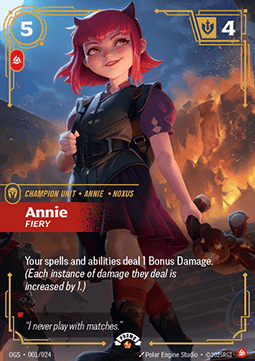 Annie, Fiery