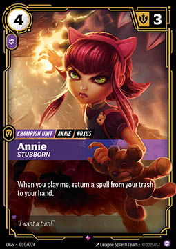 Annie, Stubborn