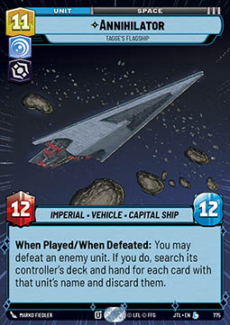 Annihilator, Tagge's Flagship (V.2)