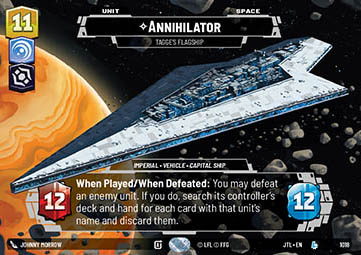 Annihilator, Tagge's Flagship (V.3)