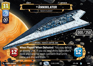 Annihilator, Tagge's Flagship (V.5)