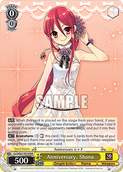 Anniversary, Shana (V.2 - Triple Rare)