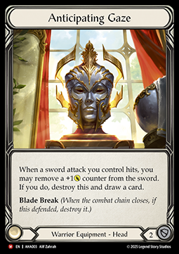 Anticipating Gaze (Rainbow Foil)
