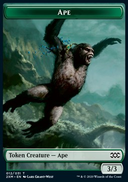Ape Token (G 3/3) // Beast Token (G 3/3)