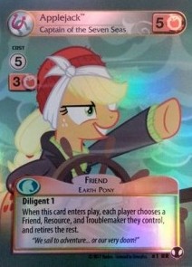 Applejack *Captain of the Seven Seas* (V.2 - Royal Rare)