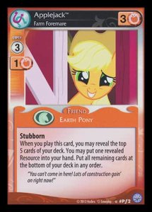 Applejack *Farm Foremare* (V.2 - Promo)
