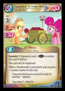 Applejack & Pinkie Pie *On the Ball*