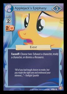Applejack's Epiphany (V.1 - Rare)