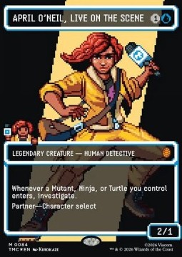 April O'Neil, Live on the Scene (V.2)