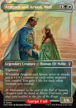 Aragorn and Arwen, Wed (V.2)