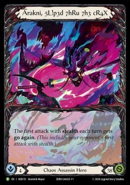 Arakni, Marionette (Extended Art Rainbow Foil)