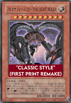 Arcana Force EX - The Light Ruler (V.3 - Ultra Rare)