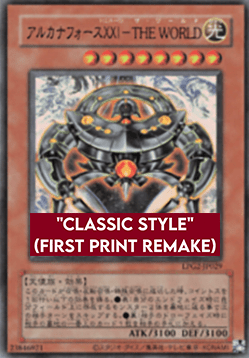 Arcana Force XXI - The World (V.4 - Ultra Rare)